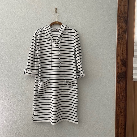 Chico's Dresses & Skirts - Chico’s Zenergy Stripe Beach Dress Cover Up NWT